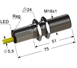 PS2R1-18M75-5B51-K 1268 - фото 195188