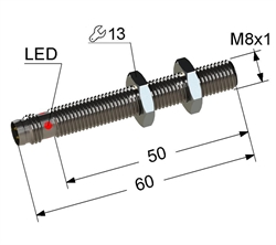 PS2-08M60-3B41-C3 Индуктивный датчик