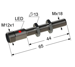 PS2-08M65-3B11-C4 Индуктивный датчик