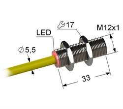 PS2-12M33-4B21-K Индуктивный датчик