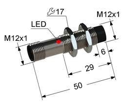 PS2-12M50-8N31-C4 Индуктивный датчик