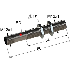 PS2-12M80-2B74-C27 Индуктивный датчик