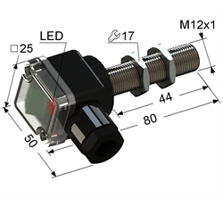 PS2-12M80-6B11-B Индуктивный датчик