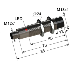 PS2-18M85-8N84-C27 Индуктивный датчик
