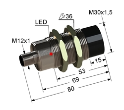 PS2-30M80-15N84-C27 Индуктивный датчик