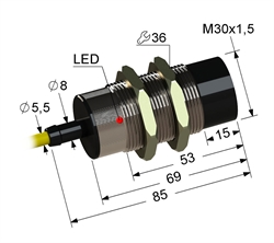 PS2-30M85-15N84-Z Индуктивный датчик
