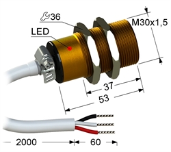 PS2A-30M53-10B31-Z Индуктивный датчик