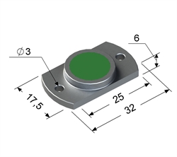 PS9M-1 Магнитный инициатор для PS5-12M33-10N105-К, PS5-12M33-B11-K, PS5-12M33-B21-K, PS5-12M50-X11-C4, PS5-12M90-X11-C4.