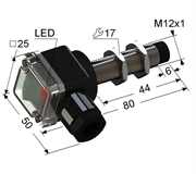 PS2-12M80-10N11-B Индуктивный датчик