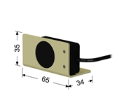 Индуктивный датчик, Sn 10 мм, PNP, замыкающий, NO, -25...+75 °C, 10...30 V DC, кабель ПВХ 3,5 мм/3x0,12/ 2 м.