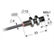 Индуктивный датчик, М8, L-33 мм, Sn 4 мм, не заподлицо, NPN, замыкающий, NO, -40...+70 °C, 10...30 V DC, кабель ПВХ 4 мм/3x0,14/ 2 м.