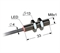 Индуктивный датчик, М8, L-33 мм, Sn 2 мм, заподлицо, PNP, замыкающий, NO, -40...+70 °C, 5...30 V DC, кабель ПВХ 4 мм/3x0,14/ 2 м.